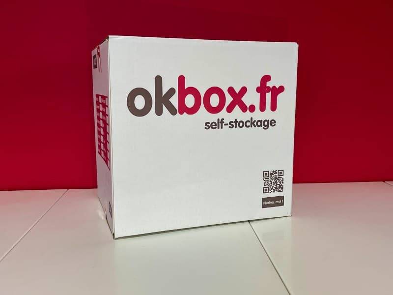 okbox garde meuble Caen box stockage Carton petit modele