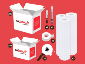okbox garde meuble Caen box stockage Pack L