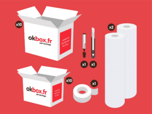 okbox garde meuble Caen box stockage Pack M
